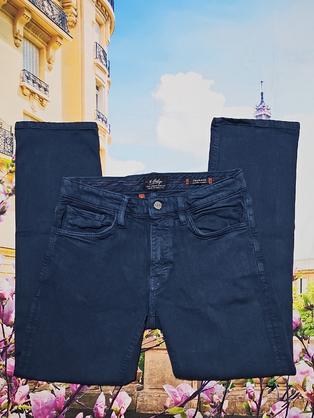 34 Heritage Straight Courage Jeans Blue Size 31